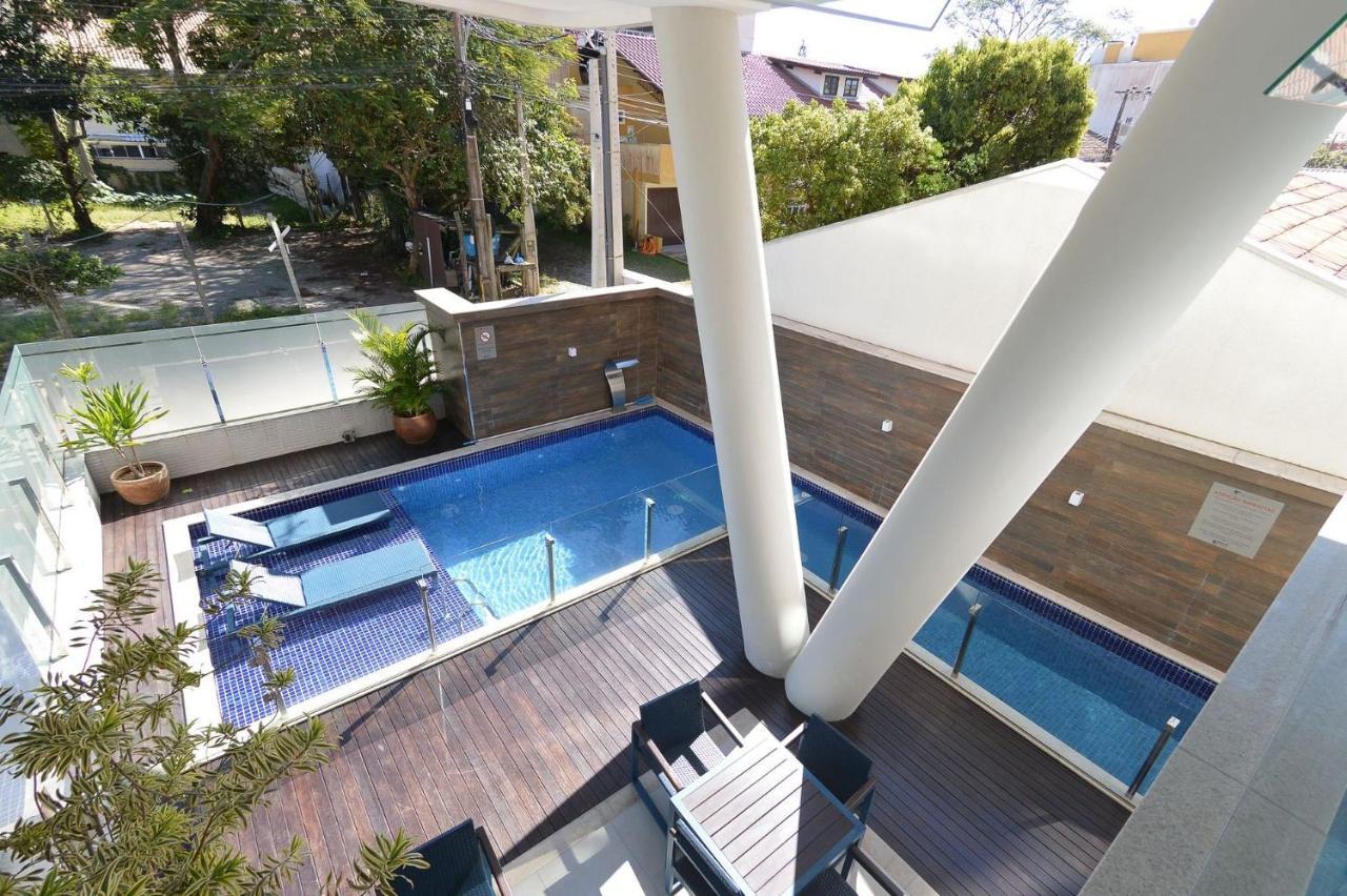 Ampla Cobertura Duplex Em Condominio Com Piscina Bombinhas Eksteriør bilde